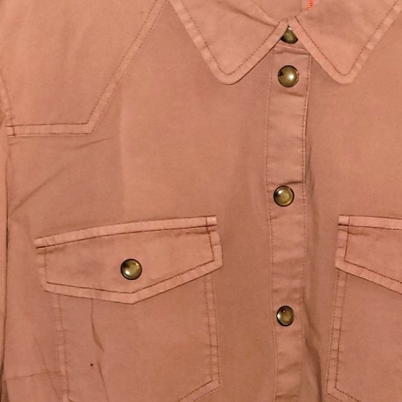 NWT! Roberto Cavalli Western Style Snap Front Shirt - S - Picture 3 of 3